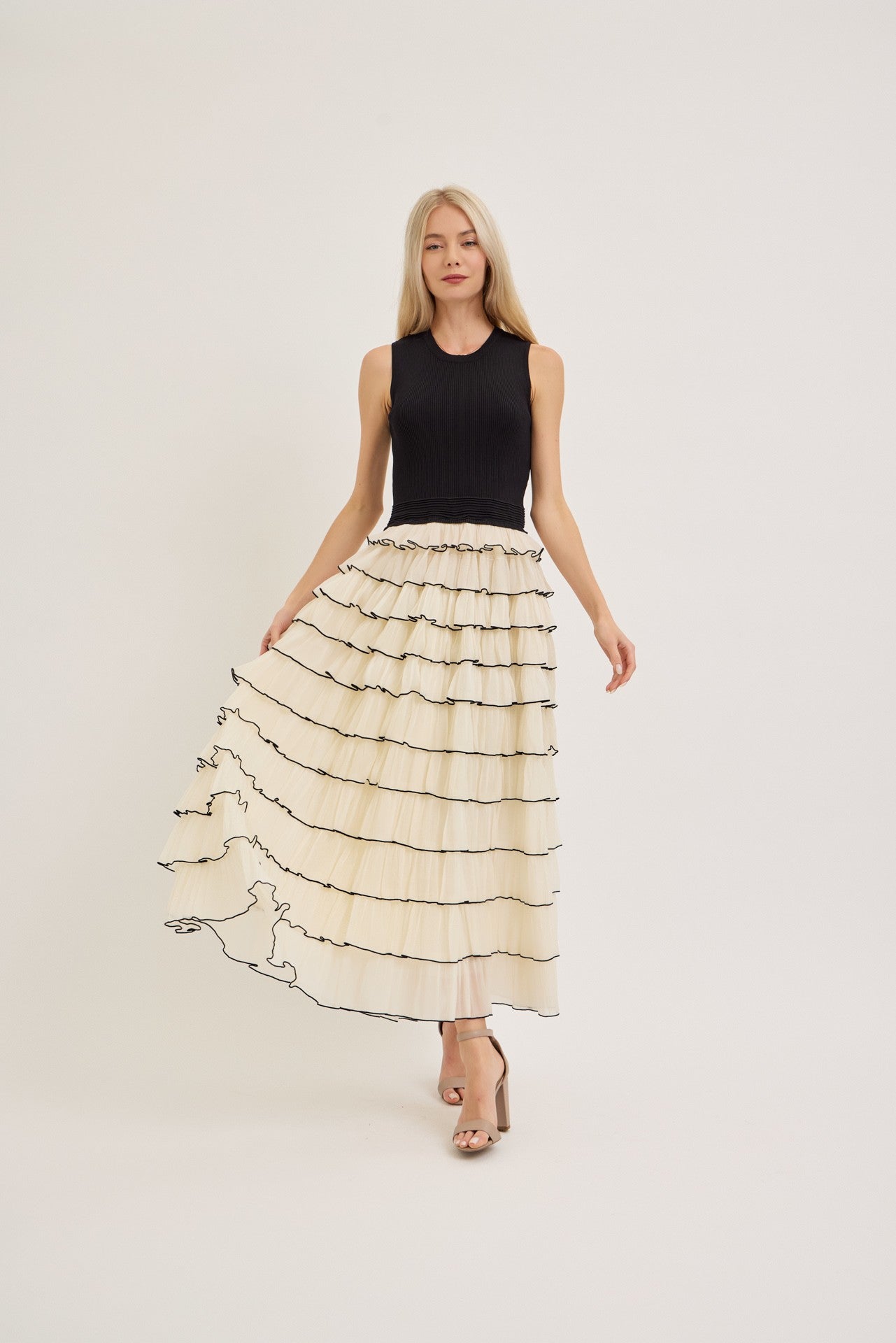 Sienna Layered Maxi Dress