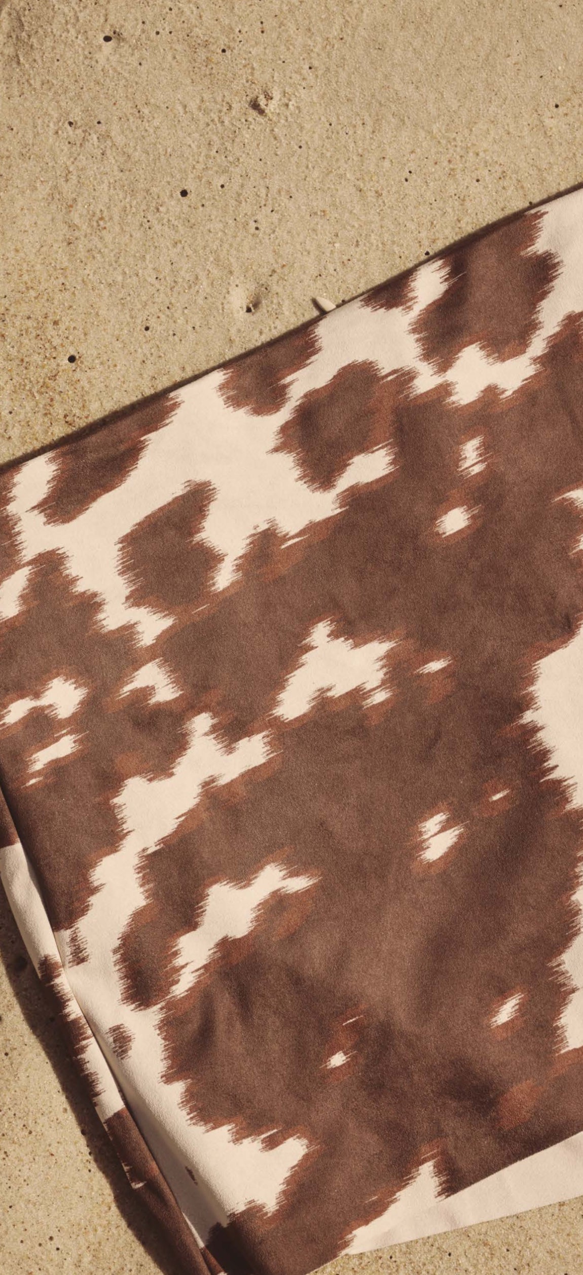 Thayane Cow Print Mini Skirt