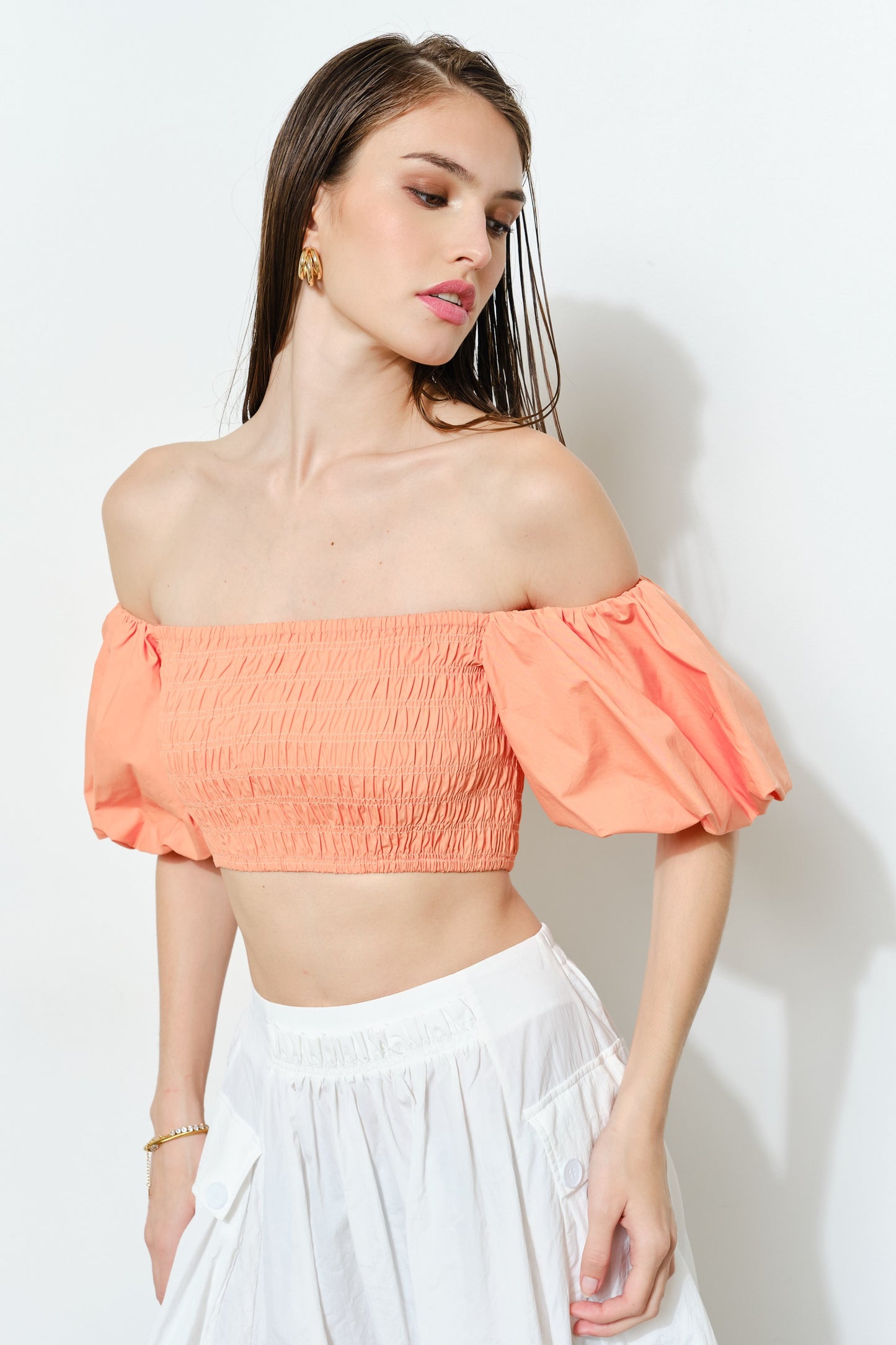Sunset Ruched Two-Piece Set