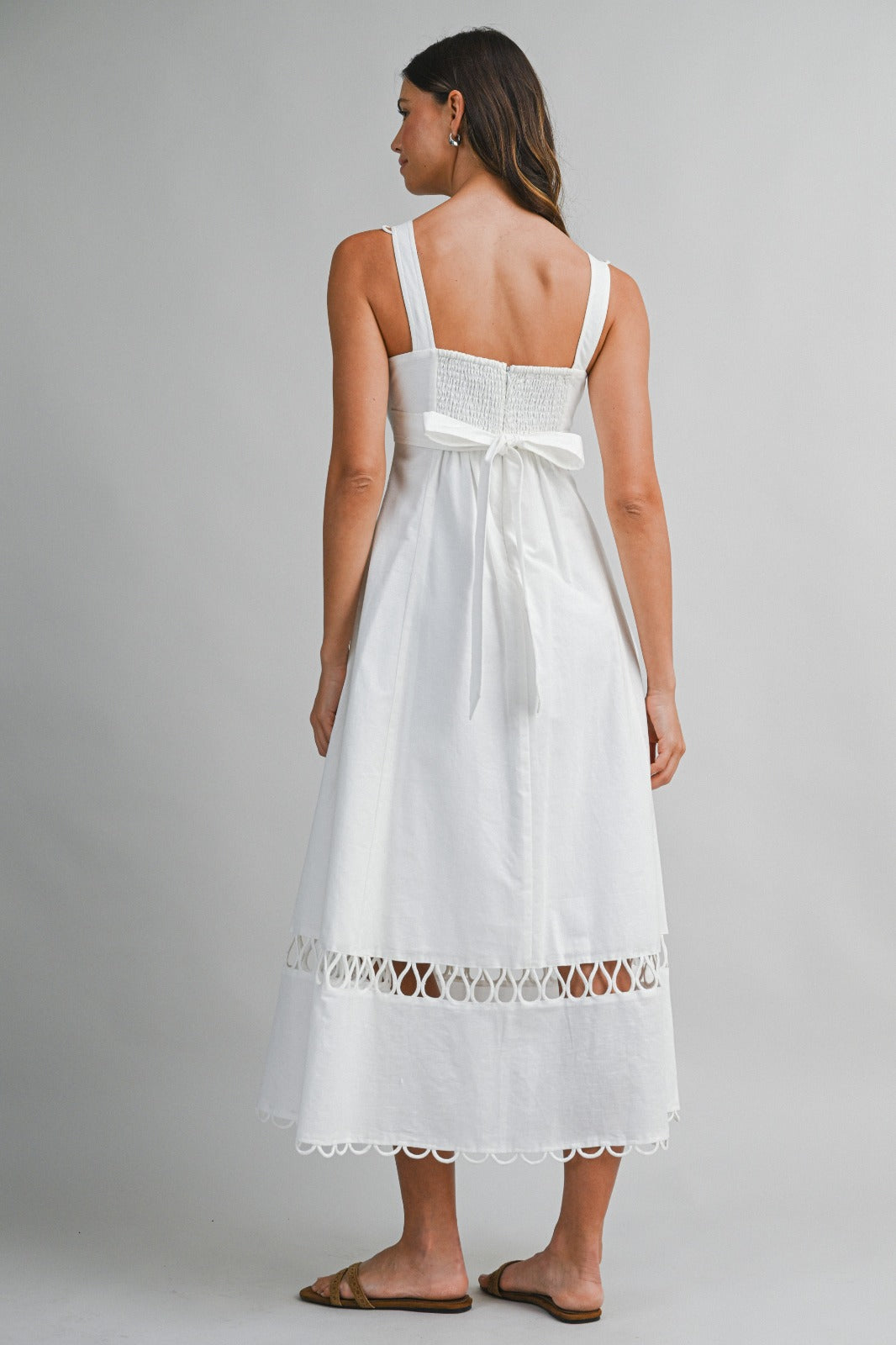 Pure Grace Midi Dress