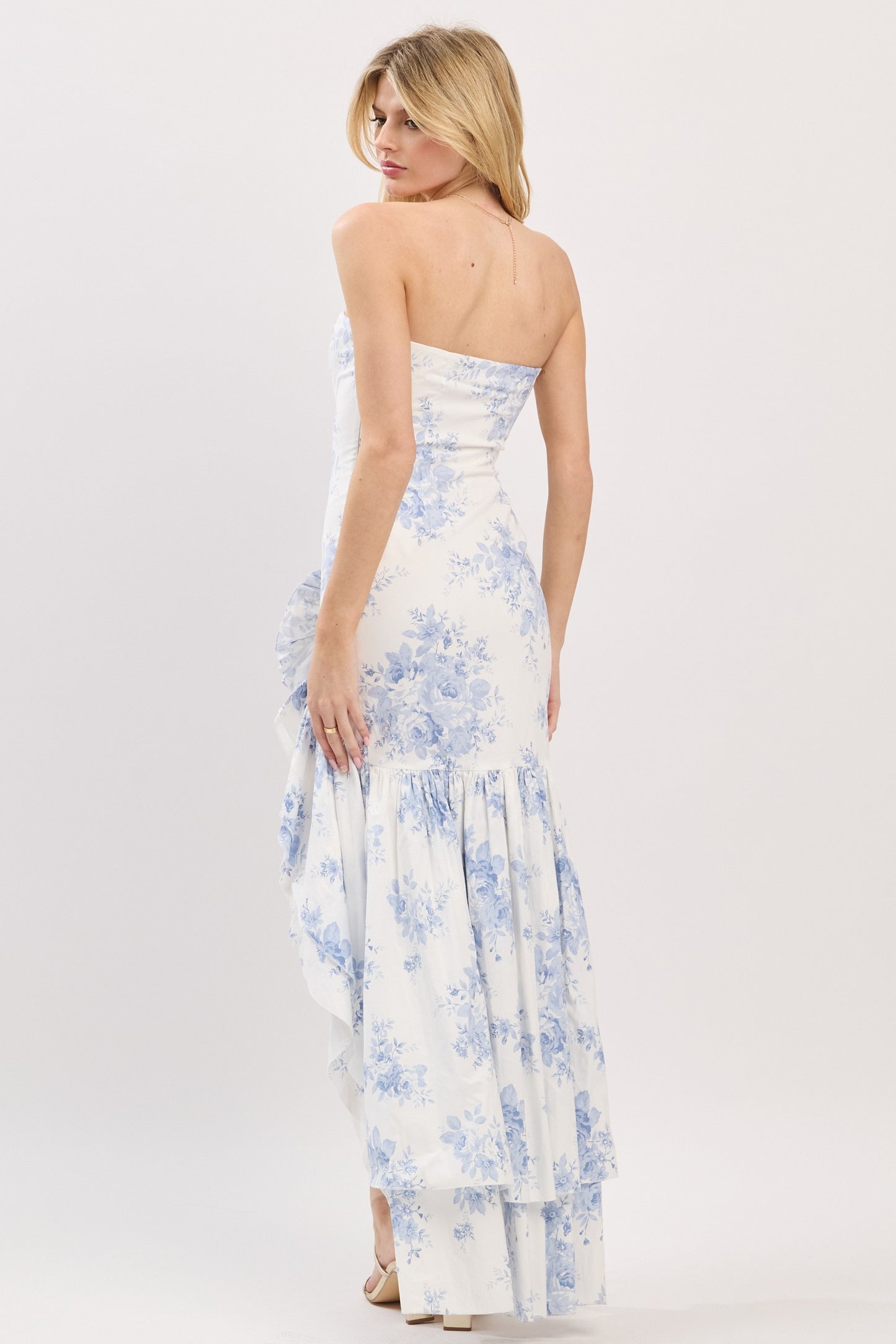 Belle Fleur High-Low Maxi Dress