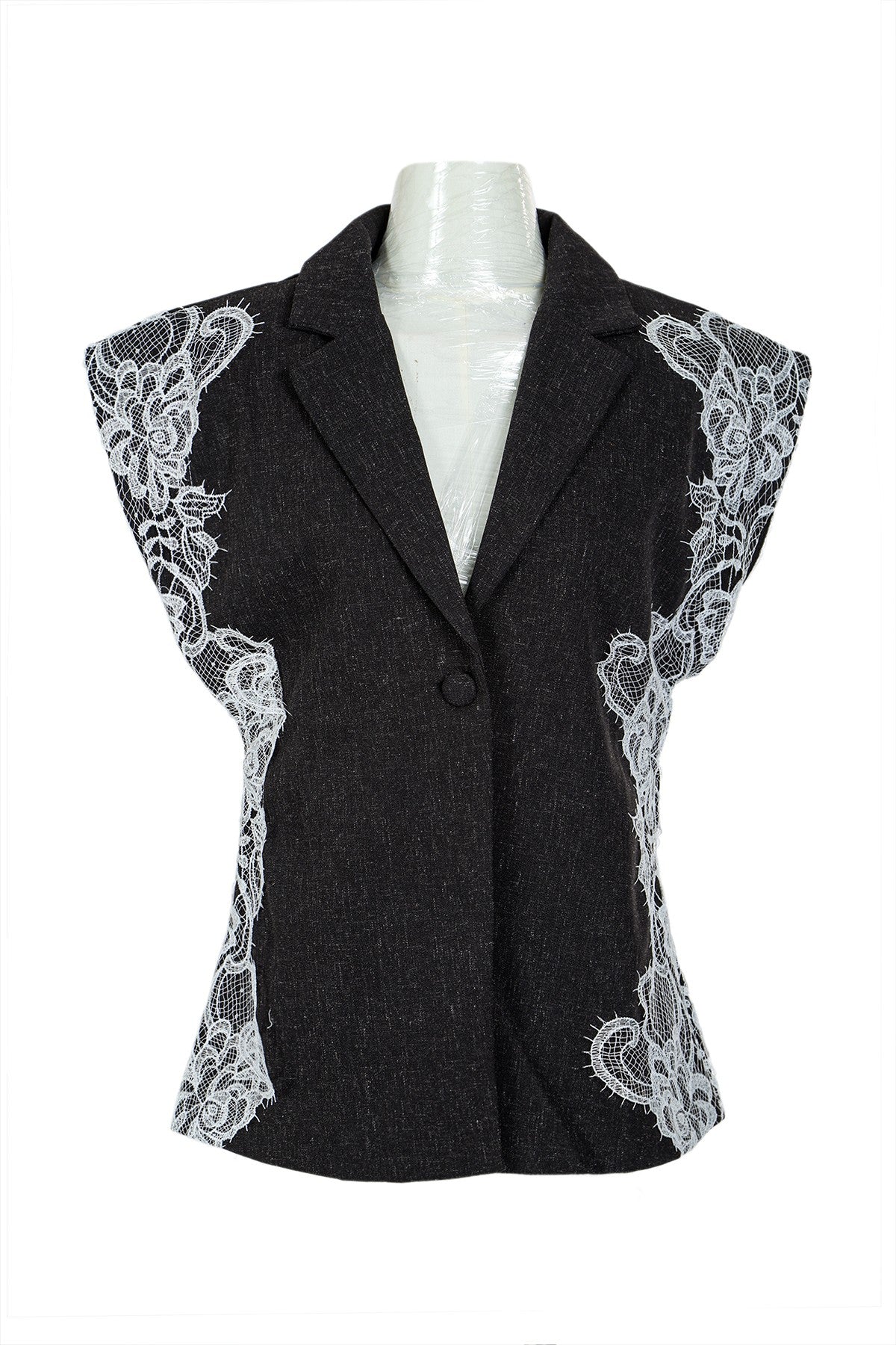 Kinda Lace Trim Vest