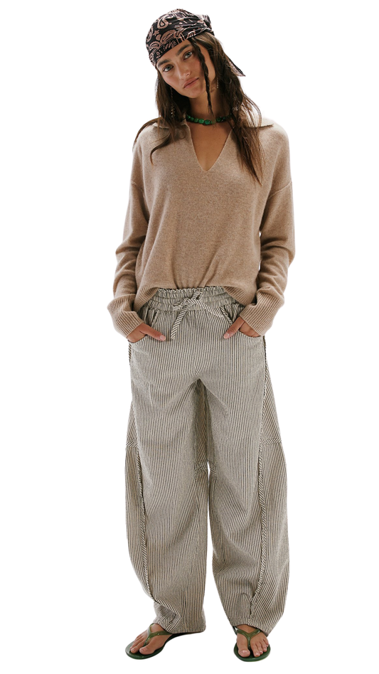 Something Good Pull-On Barrel Pants