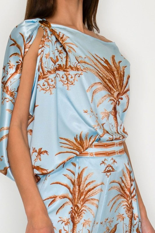 Palm Drape Set