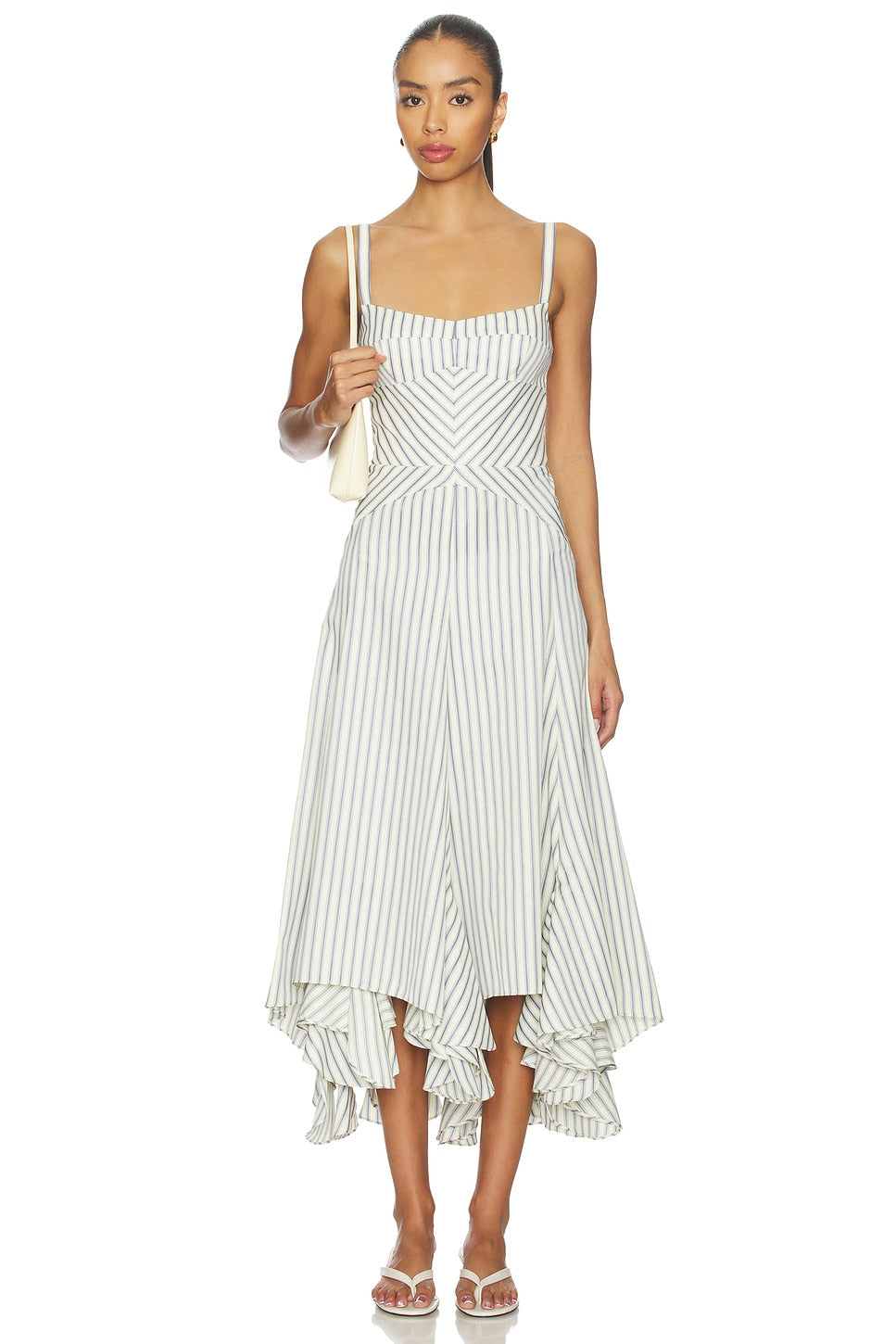 Monterey Dress - Oxford Stripe