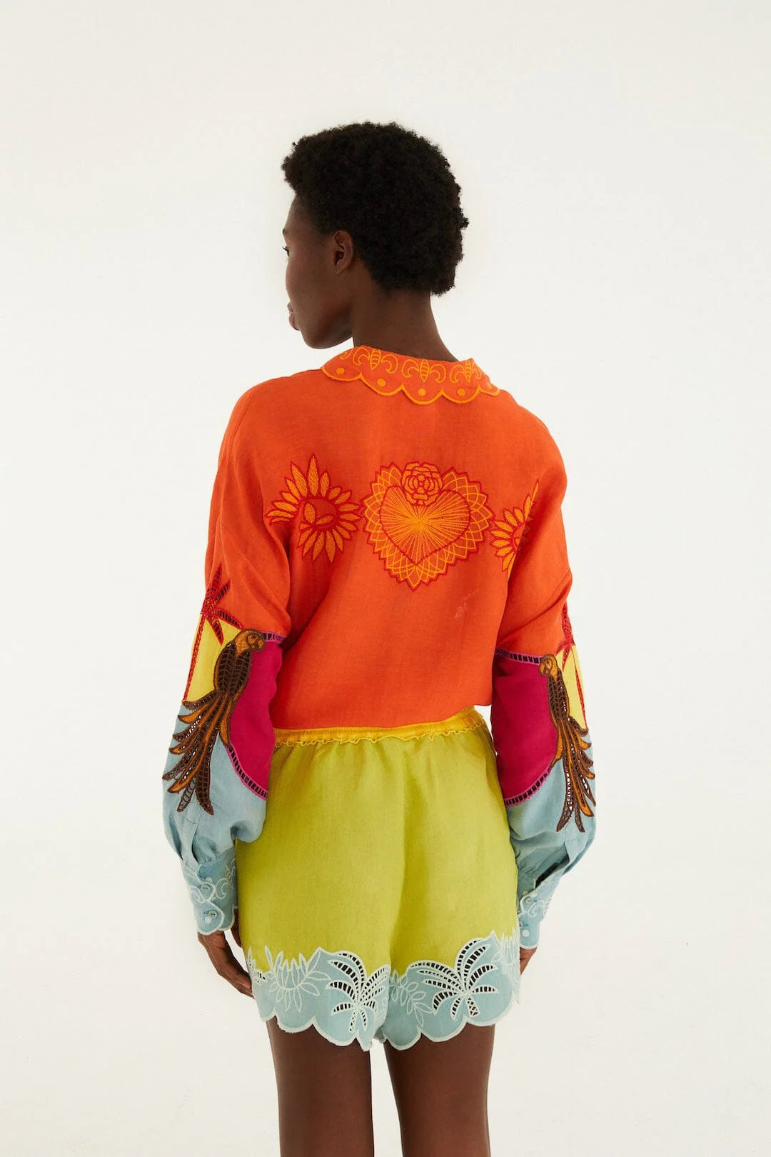 Multicolor Usiacuri Shorts Set