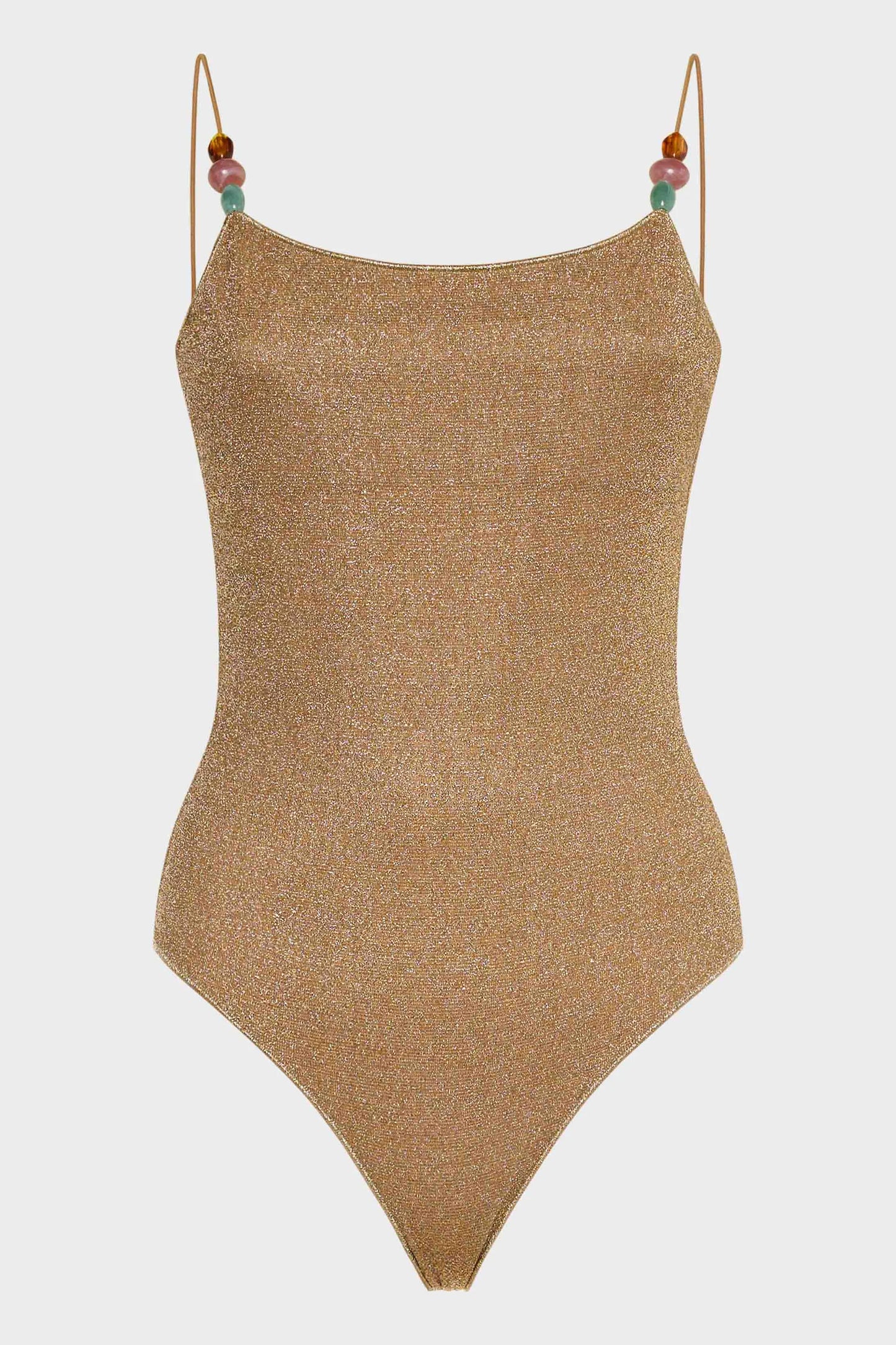 LUMIÉRE BEADS SWIMSUIT AND PANTS