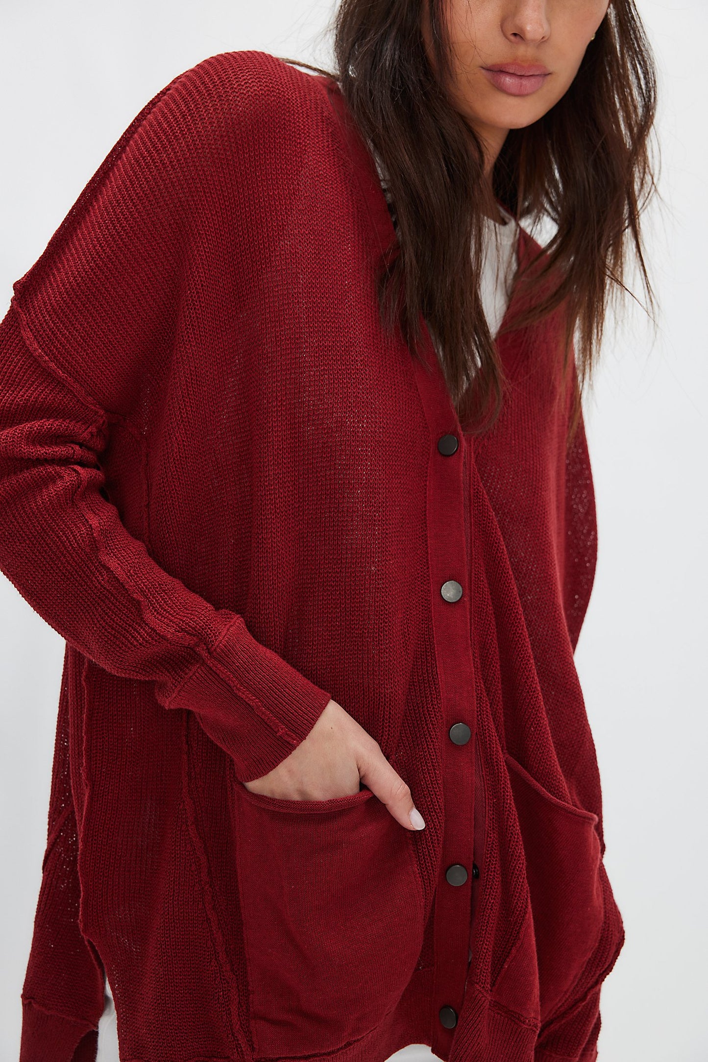 WTF Chickadee Cardi- Syrah
