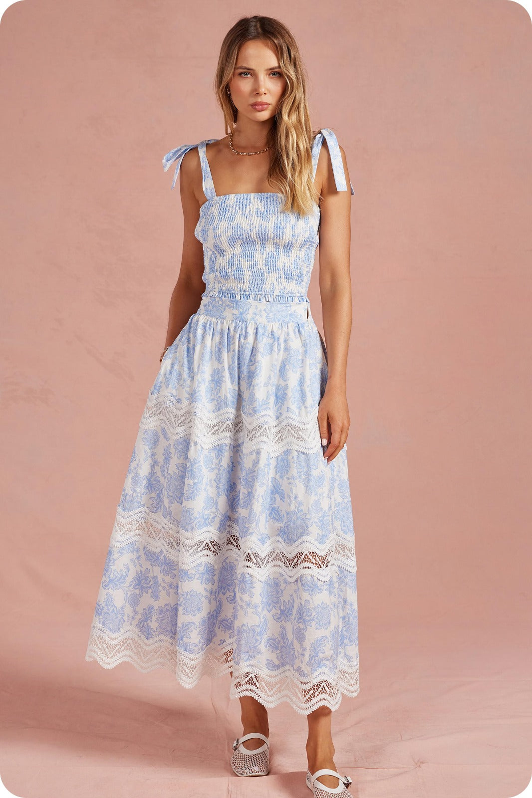 Blue Toile Set