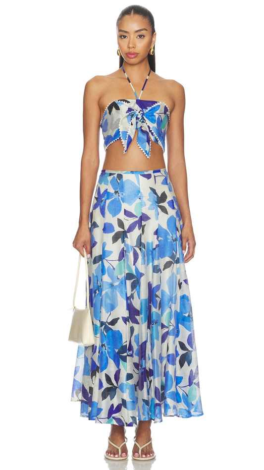 Kehlani Bandeau Skirt Set