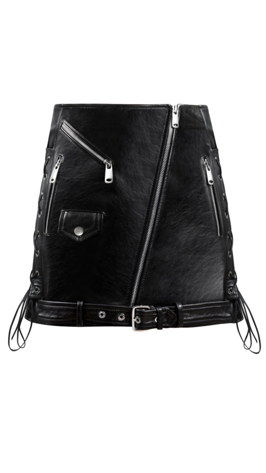 Manu Leather Skirt
