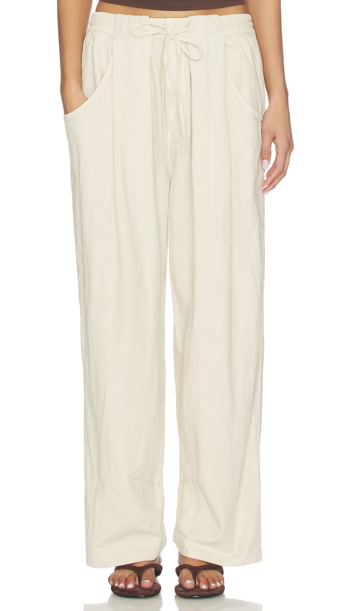 Chambers Laidback Pull-On Pants-Summer Sand
