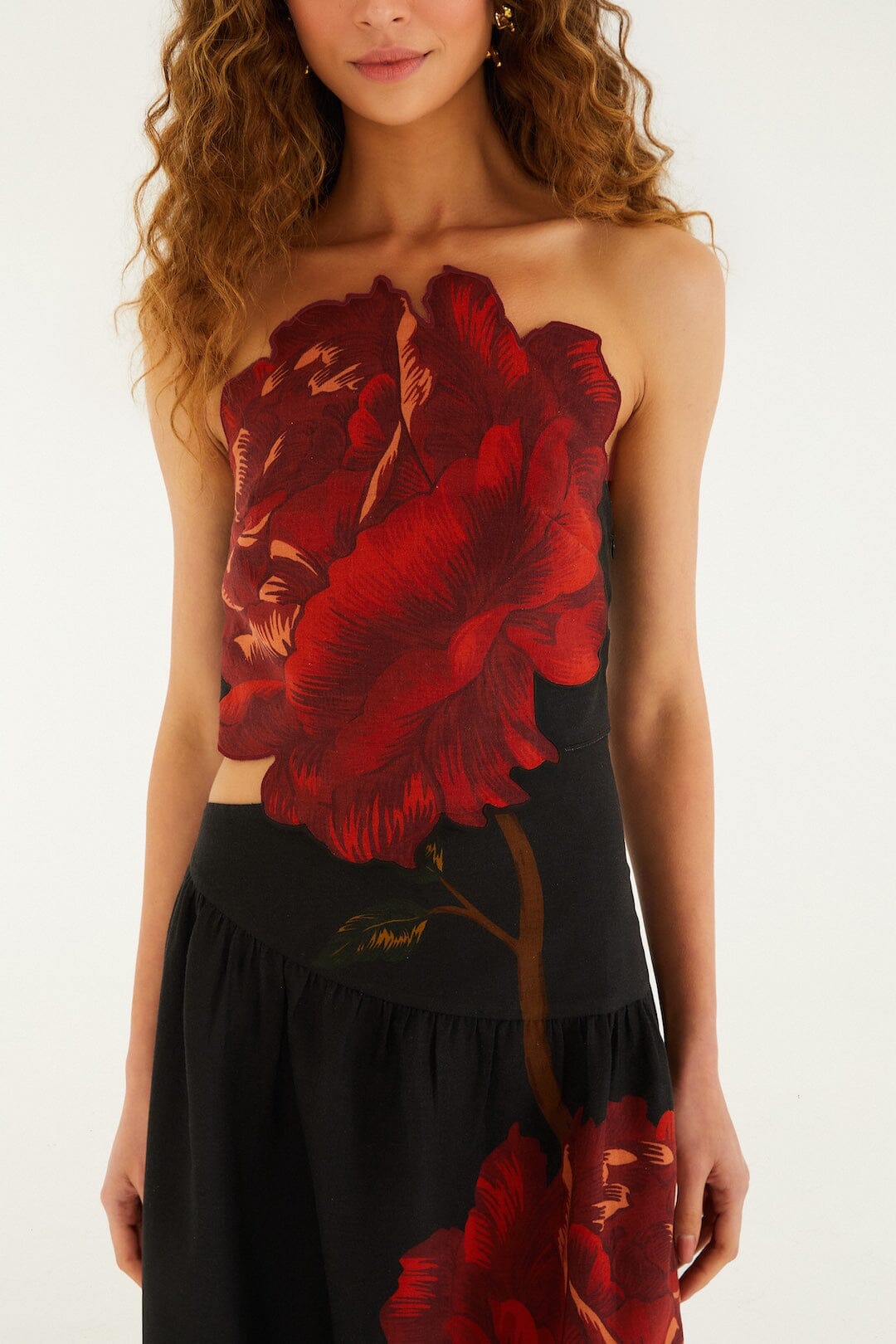 BLACK ROSALIA ARTISANAL DRESS