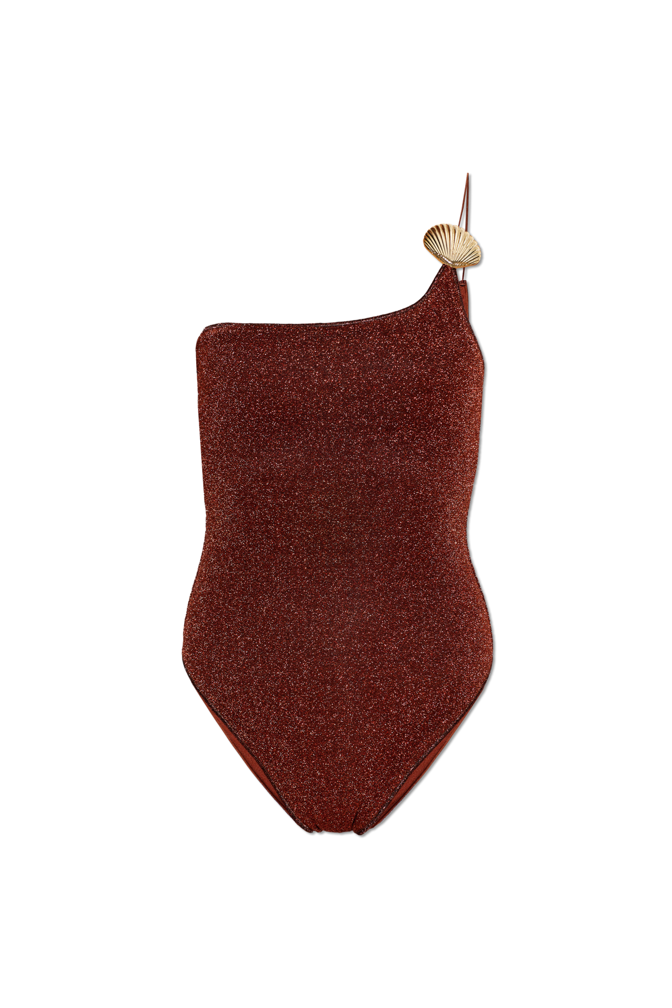 LUMIÈRE SHELL ONE SHOULDER MAILLOT SET