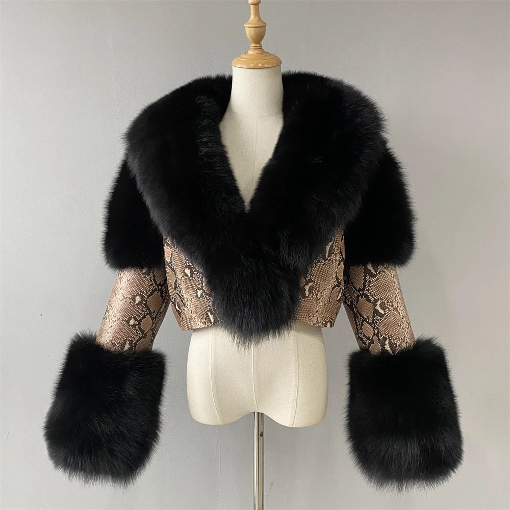 Monte Carlo Fox Fur jacket