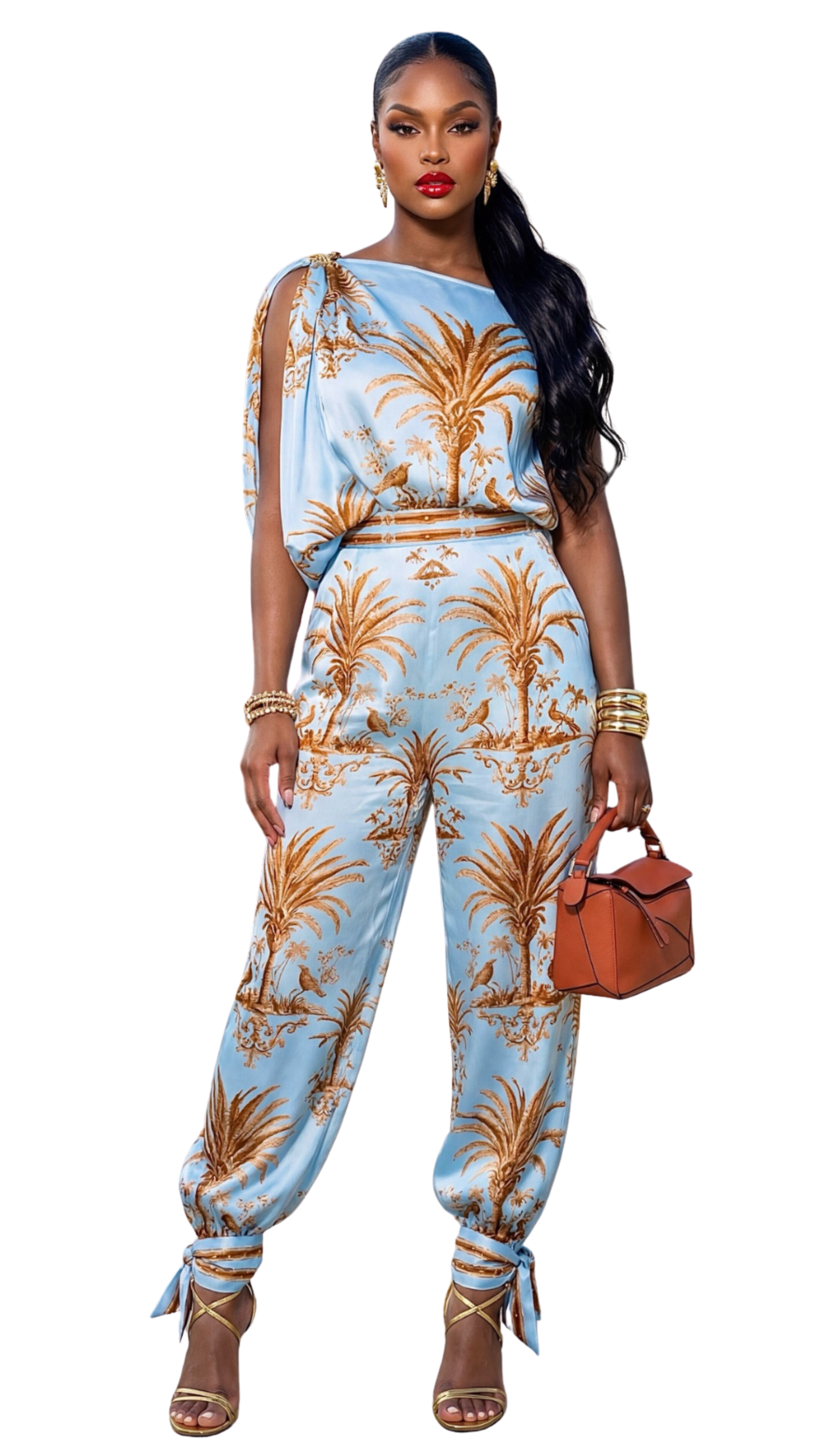 Palm Drape Set