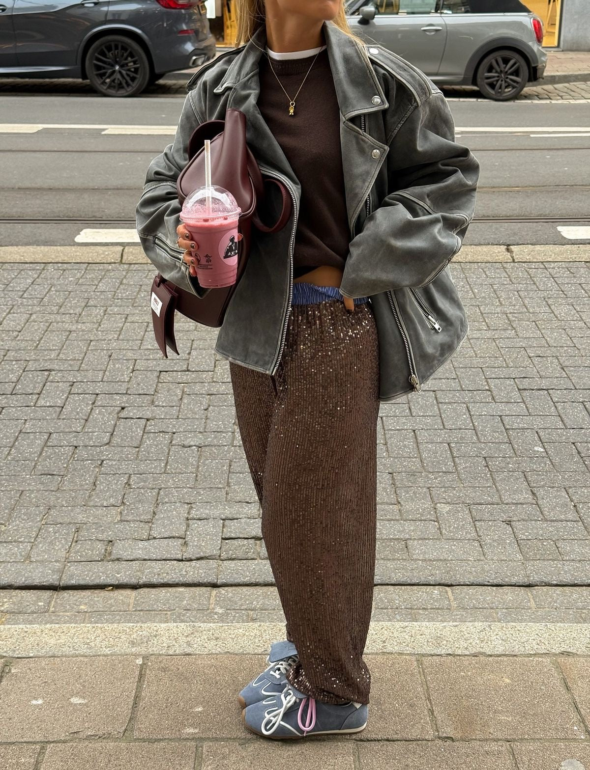 The After Hours Bronze Sequin Pants