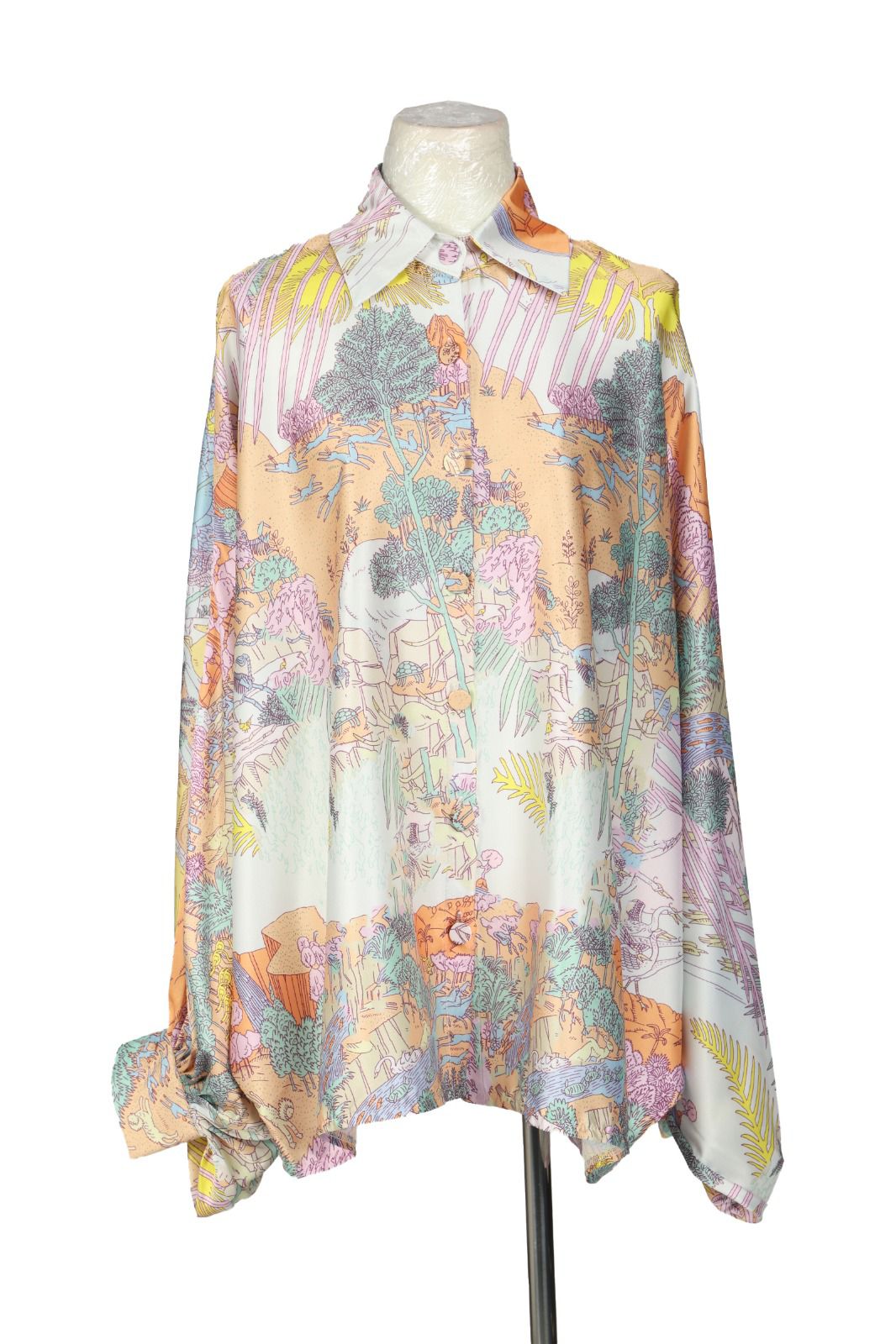 Savannah Satin Blouse