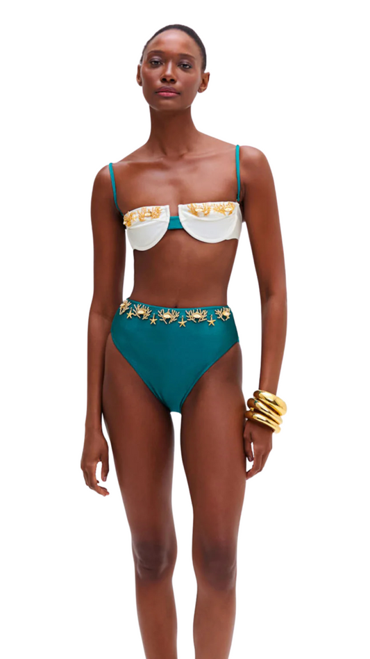 PORTOFINO HAND-BEADED BIKINI