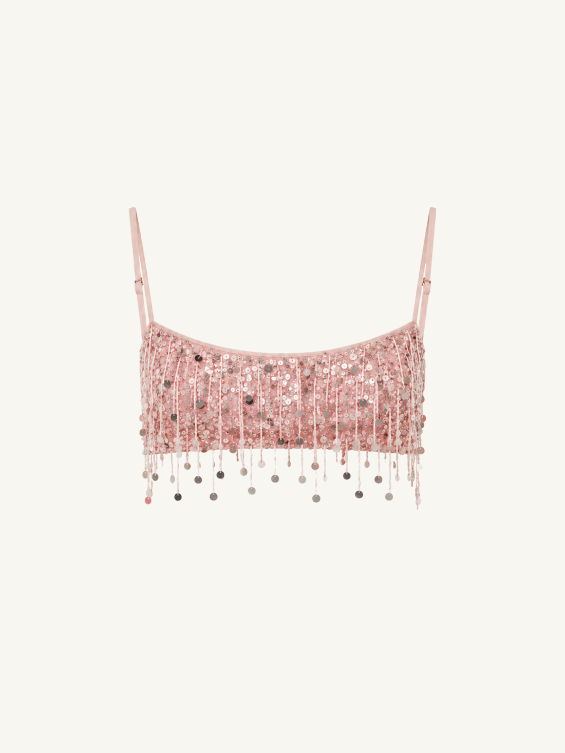 Yasmin Hand Beaded Set - Blush Pink