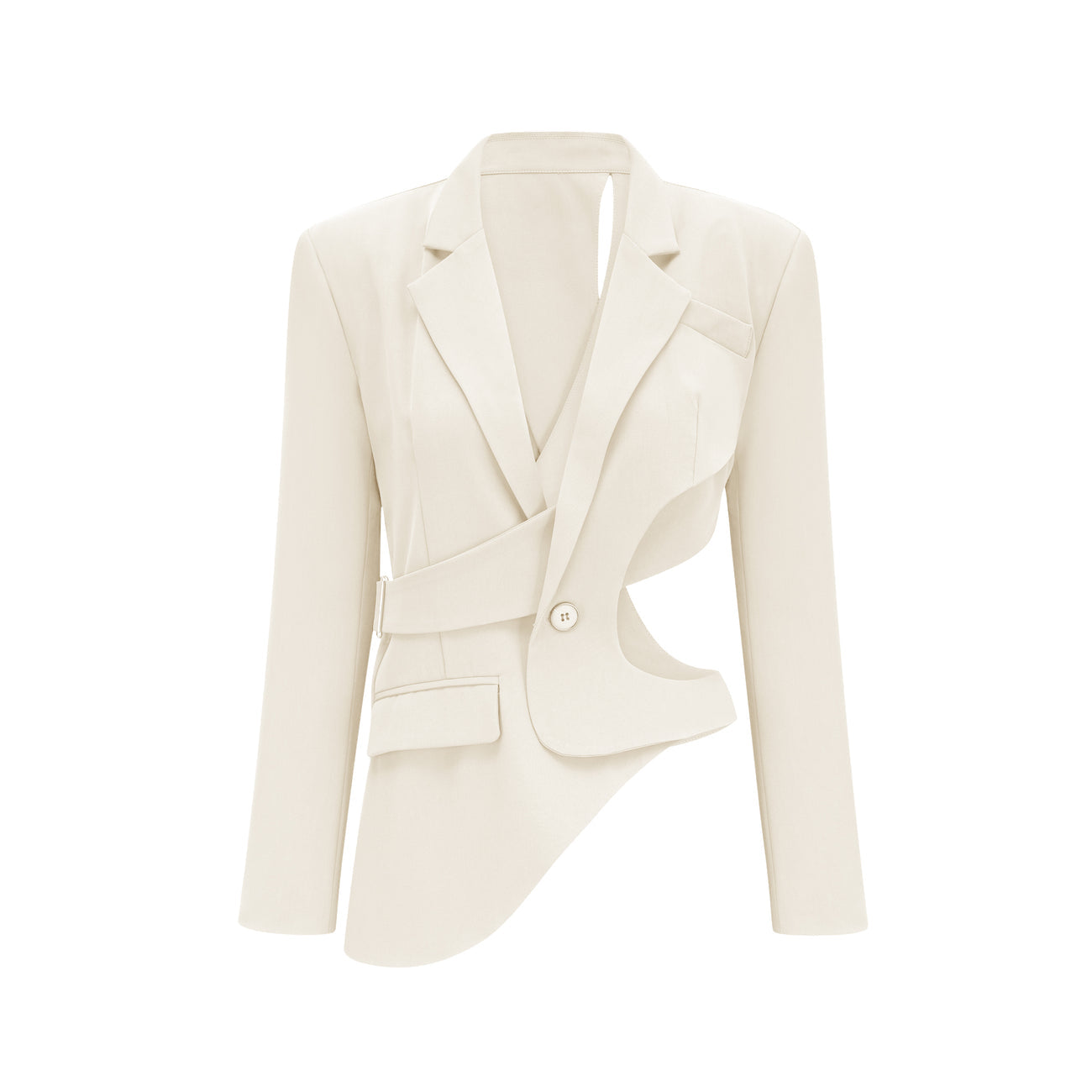 Cutout Tailored Blazer
