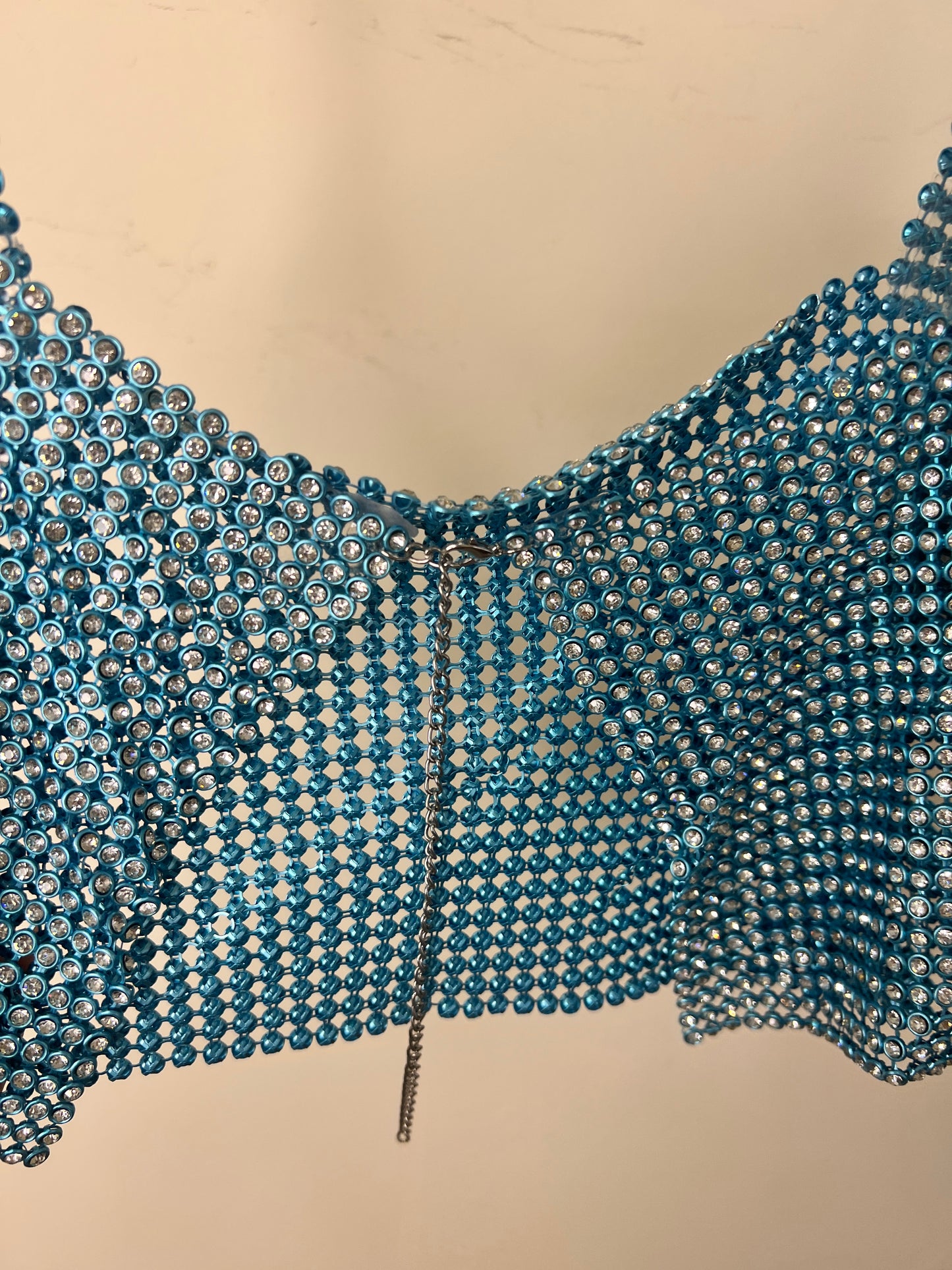 Glitz and Glam Top-Blue