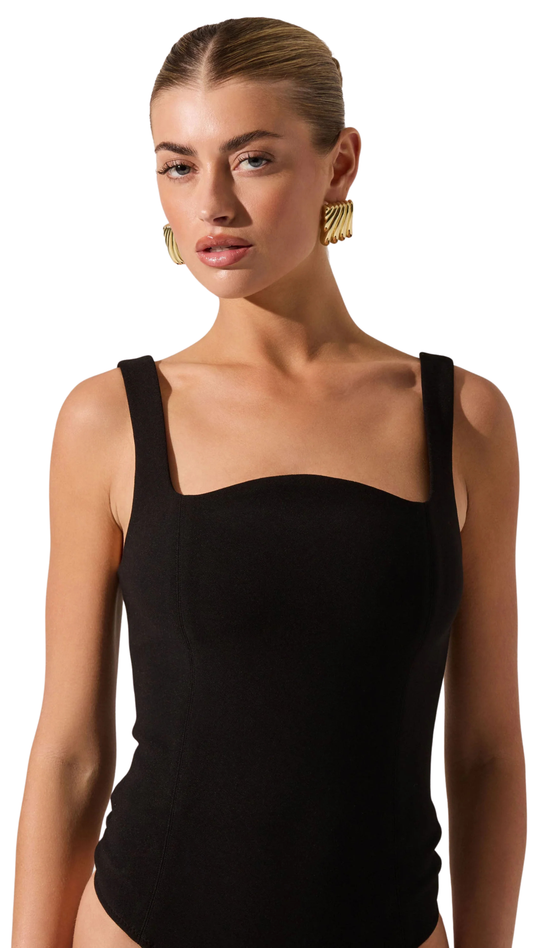 Kendal Curved Neck Bodysuit