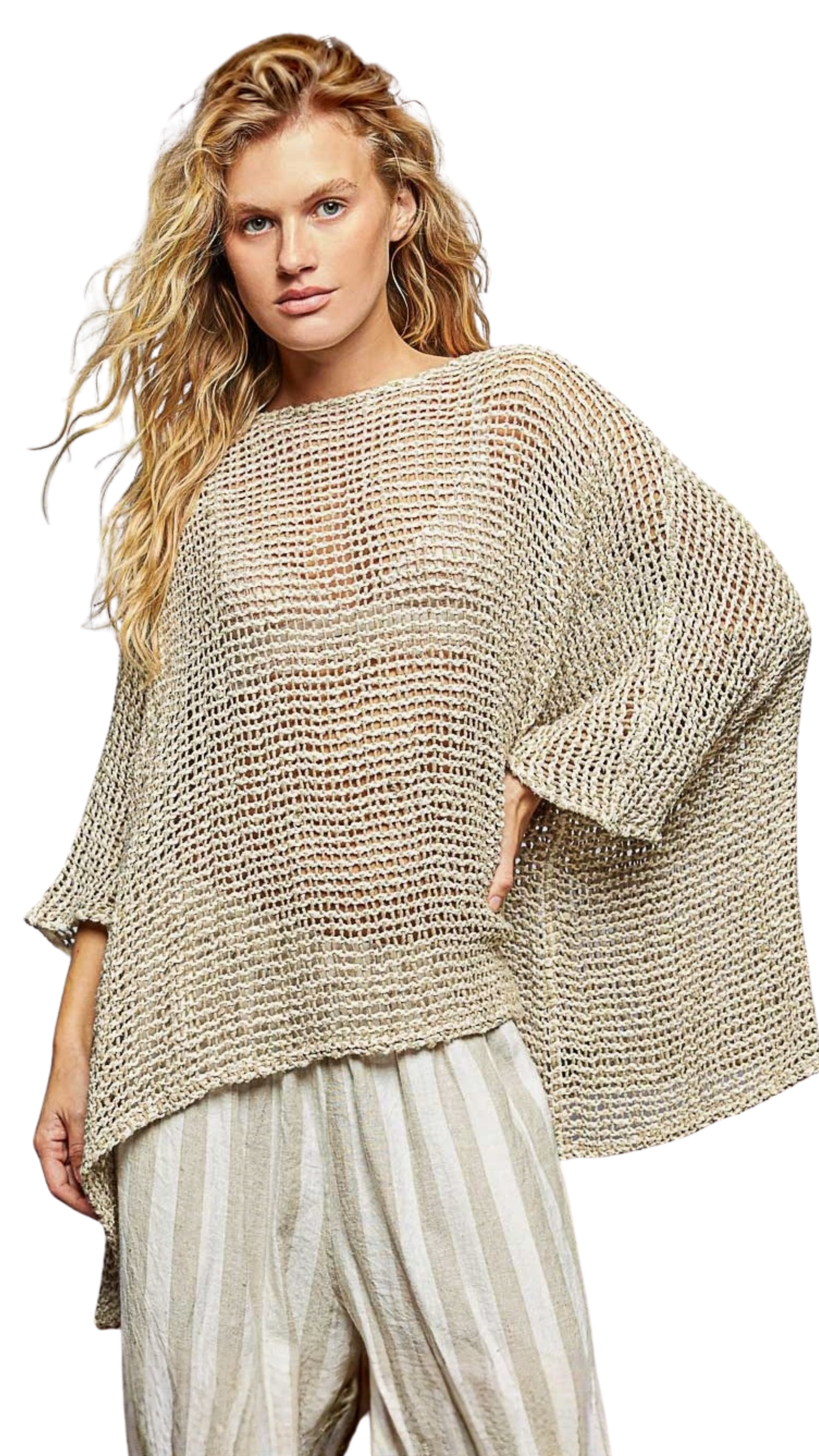 Solenne Crochet Top