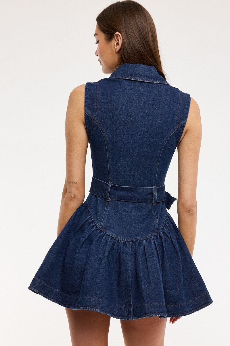Cynthia Denim Dress