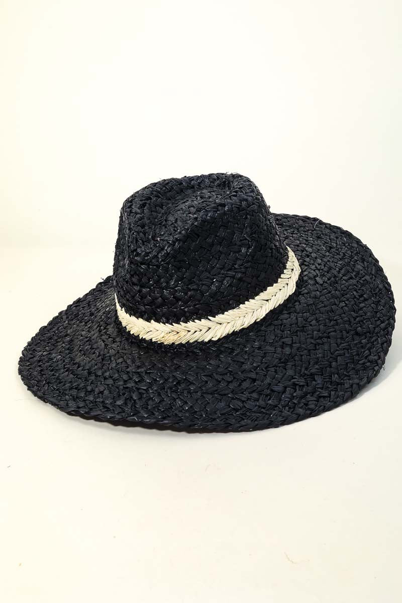 Black & White Cowboy Hat