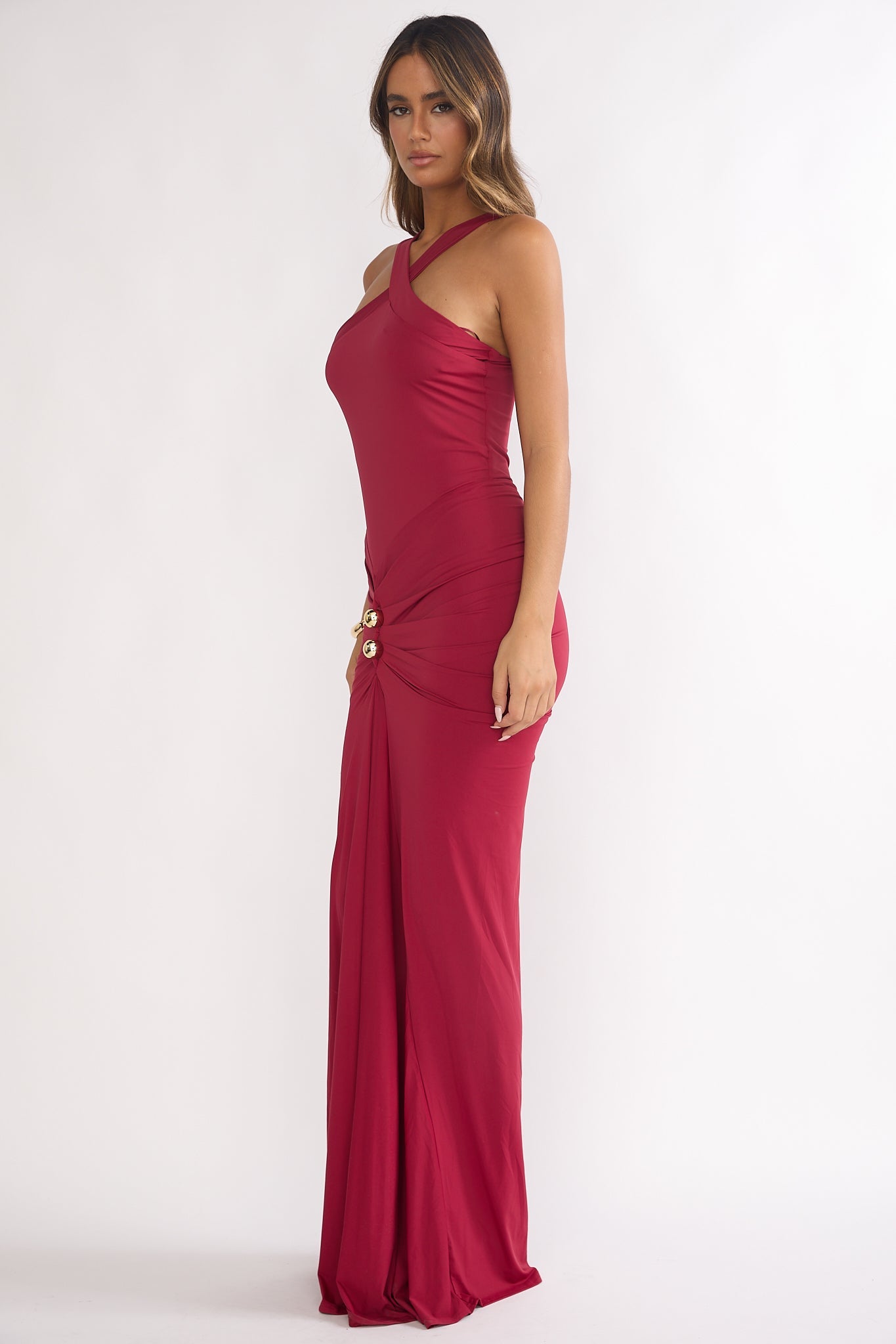 Ruby Halter Maxi Dress