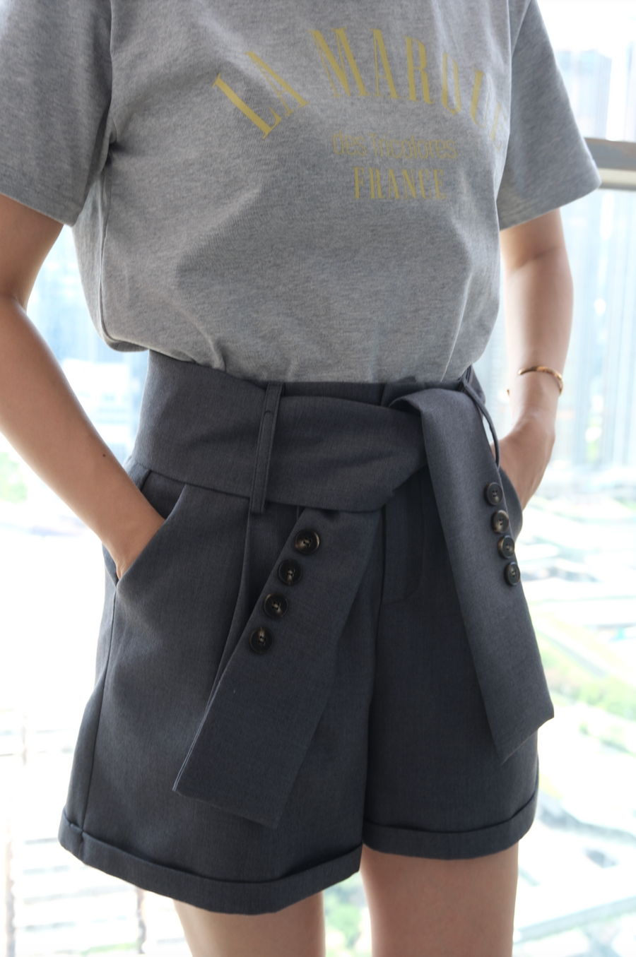 Monaco Wrap Tailored Short