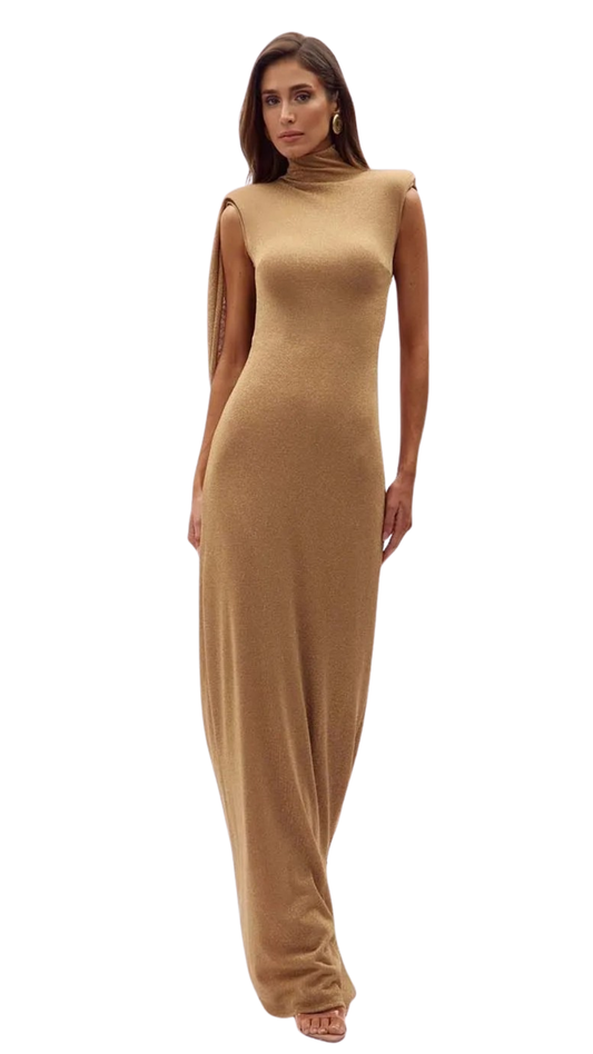 Téia Fitted Long Dress