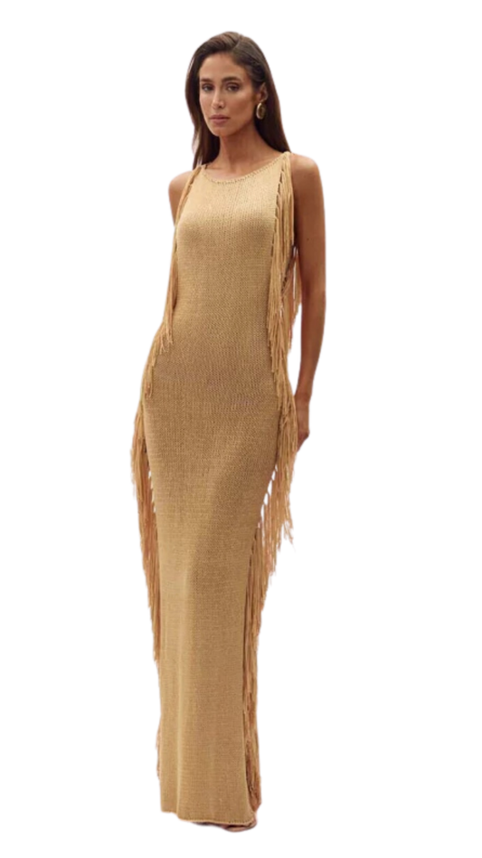 Nut Knit Long Dress