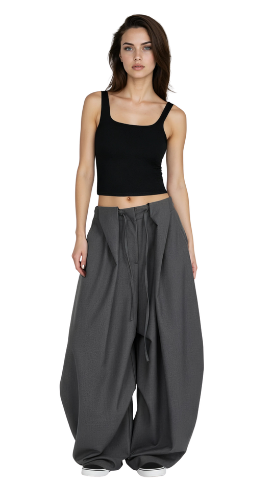 The Flow Draped Balloon Trousers