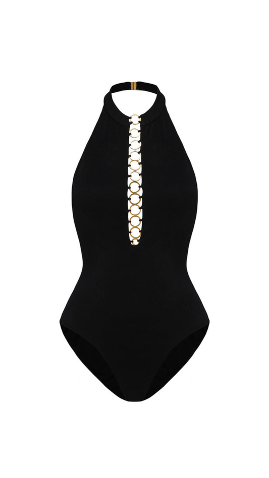 The Solstice Halter Bodysuit