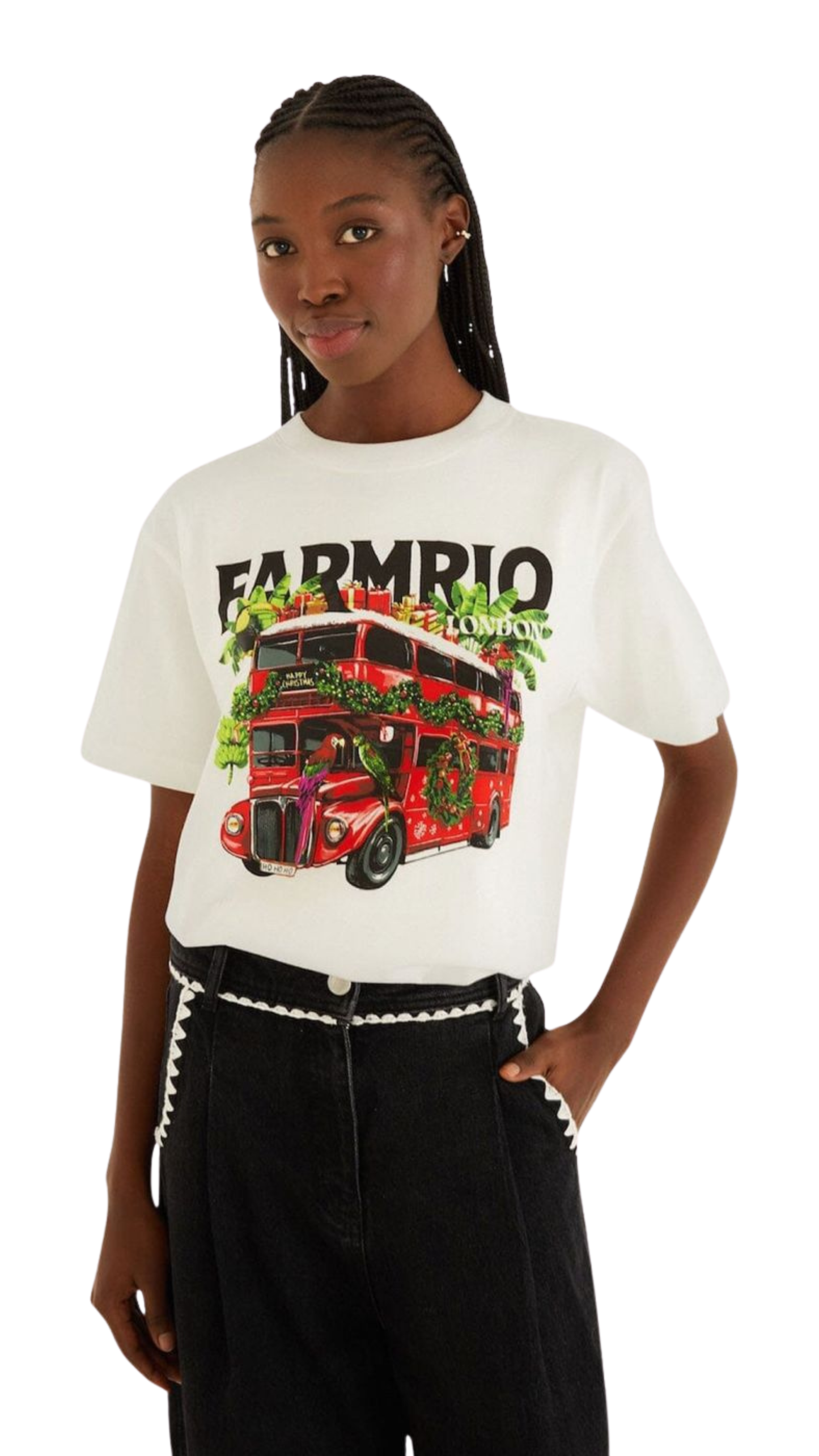 Off-White London Bus Organic Cotton T-Shirt