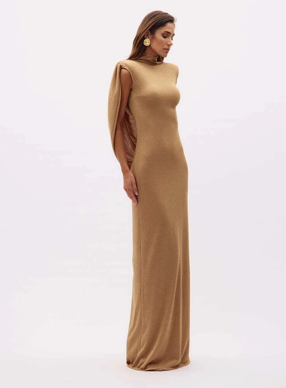 Téia Fitted Long Dress