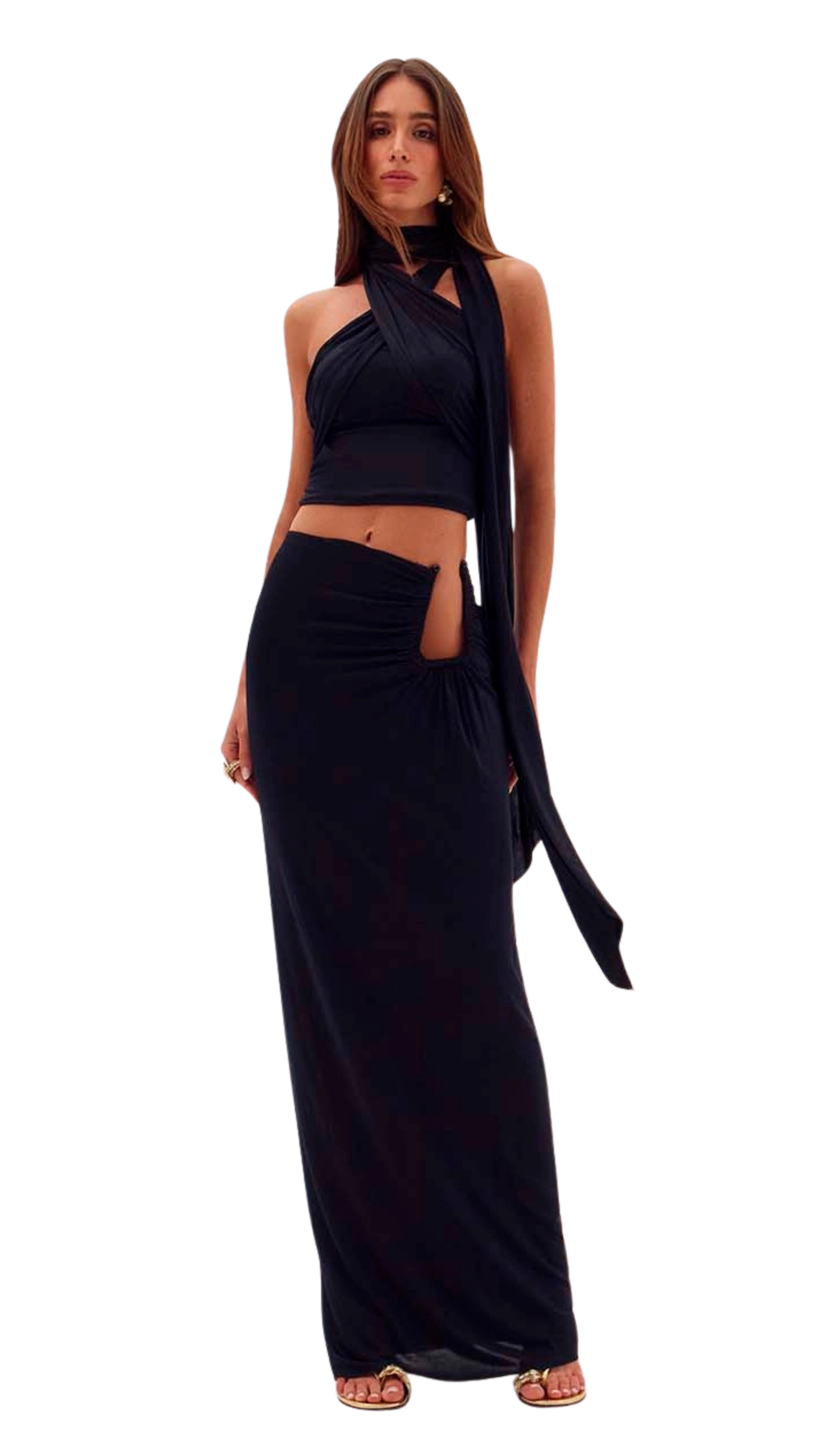 Ines Blouse And Skirt Set
