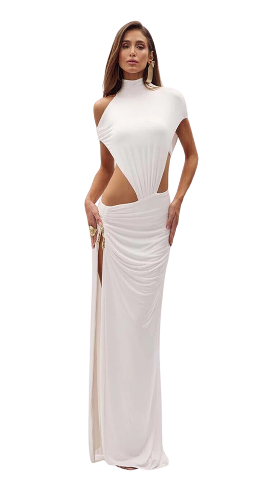 Vesta Long Dress With Cutouts