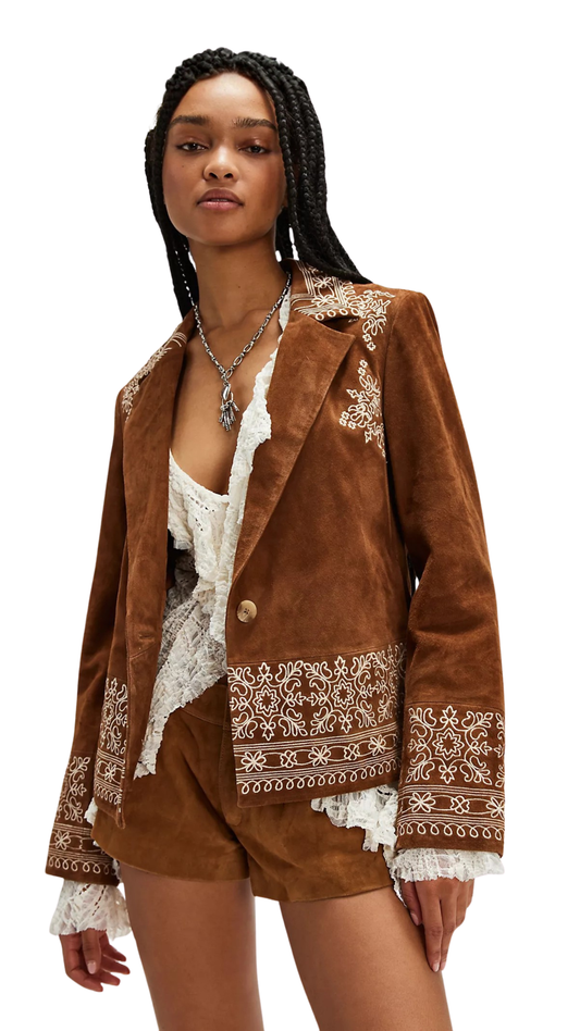 We The Free Janie Suede Jacket