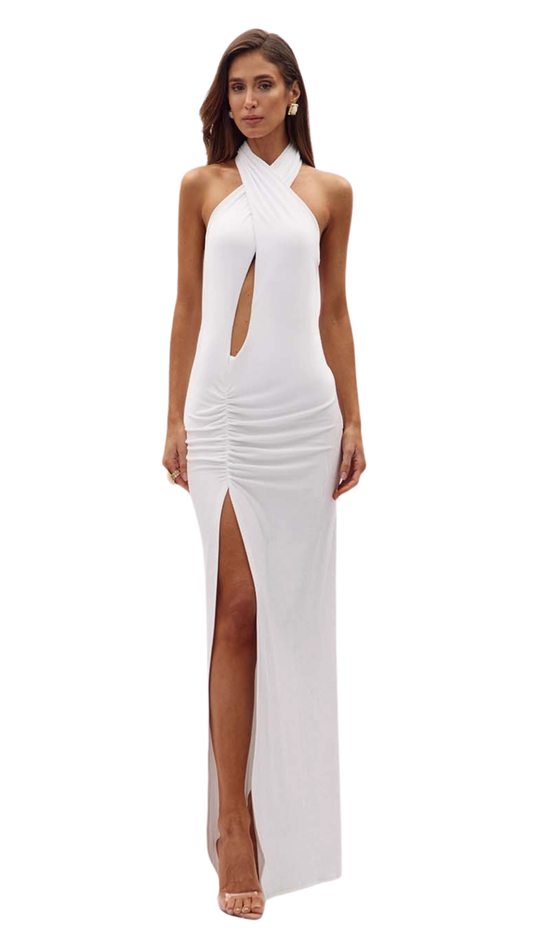 Freya Fitted Long Dress