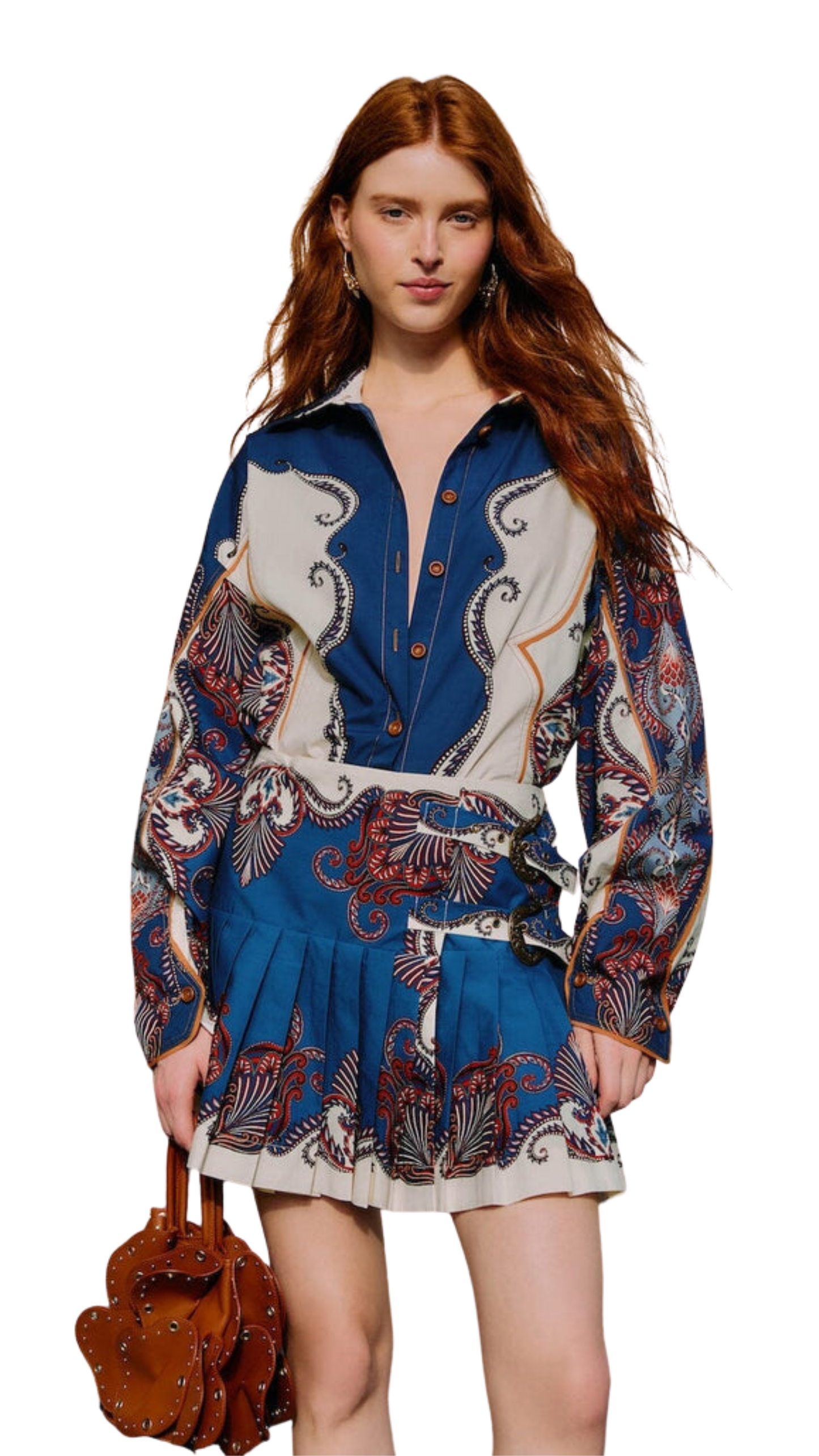 Sand Arabesque Scarf Set