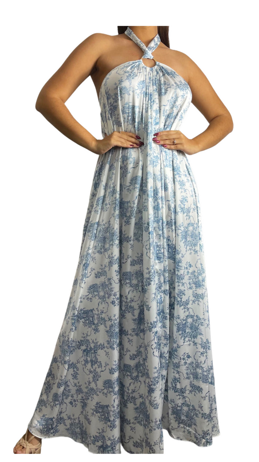 Blue Blossom Dress