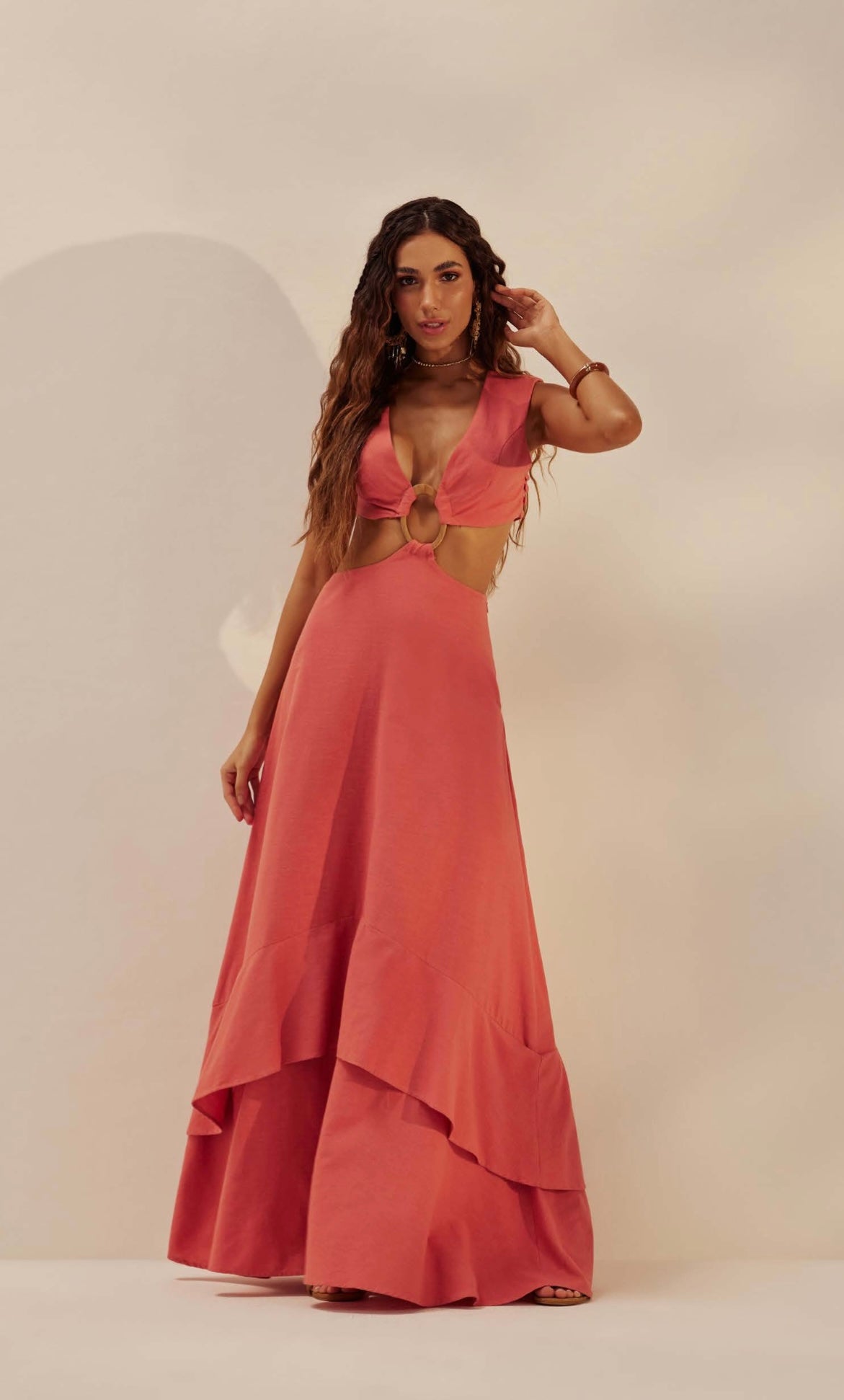 In to the wood dress